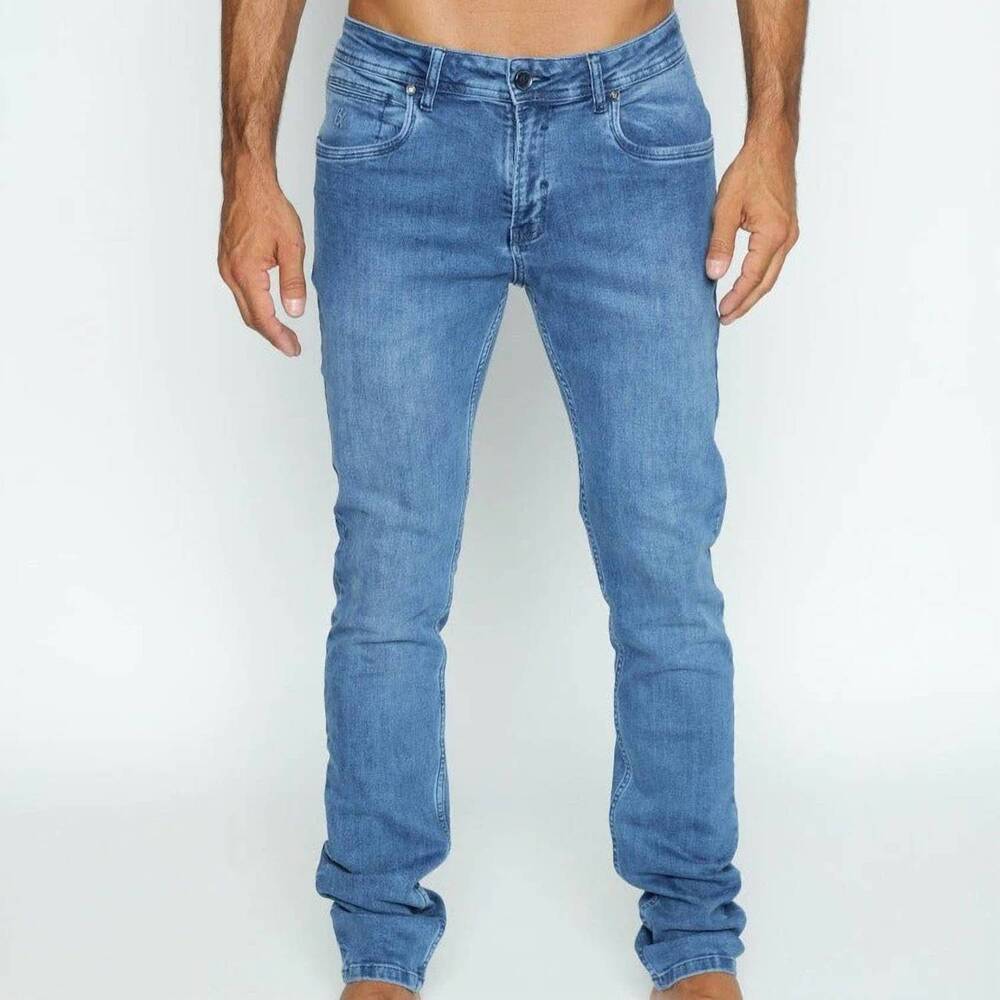 NEW EIGHT X slim fit stretch denim jeans in blue